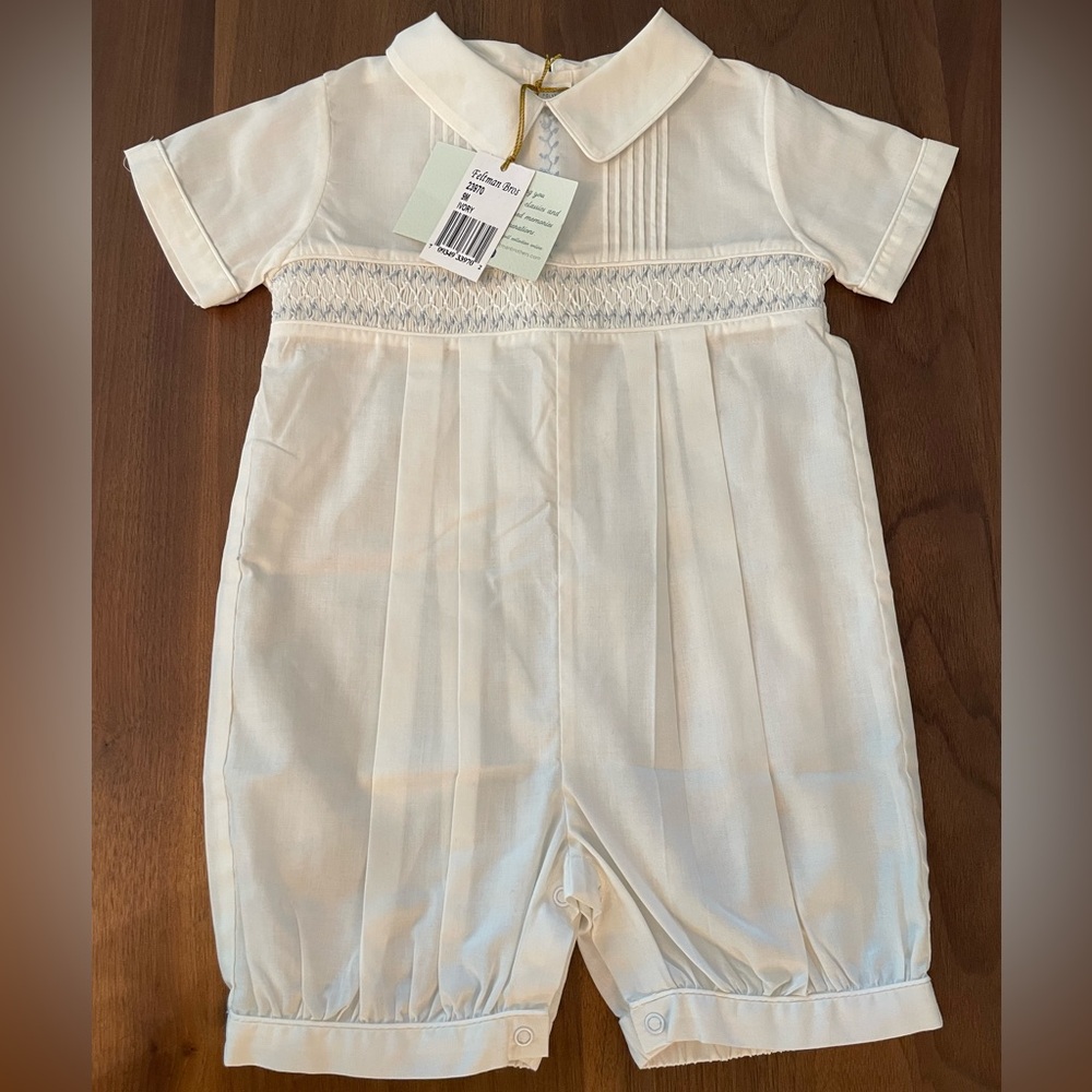 Feltman Brothers boys vintage romper